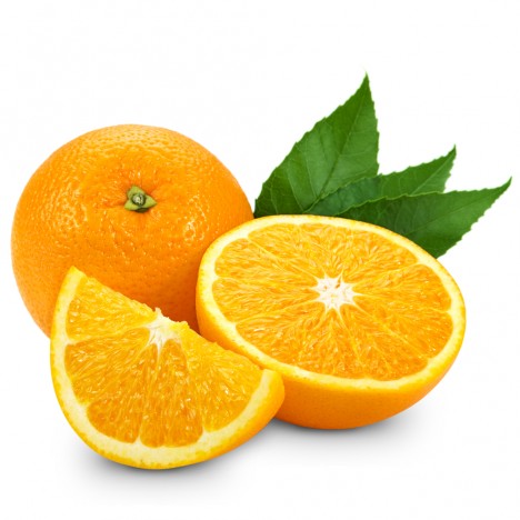 Orange mit Schale- Vakkumgetrocknet Pulver